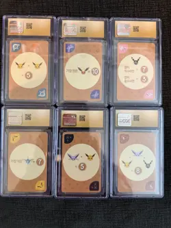 FULL SET Eevee Evolution CGC Pristine Gem Mint 10 Pokemon TCG Point Salad 2019 - Image 2