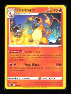 Charizard 001/015 McDonald's Promos 2024 Pokemon TCG LP+ - Image 1