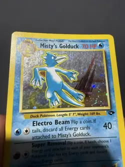 Pokemon TCG Misty's Golduck 12/132 Gym Challenge Holo Rare Unlimited ENG - Image 3