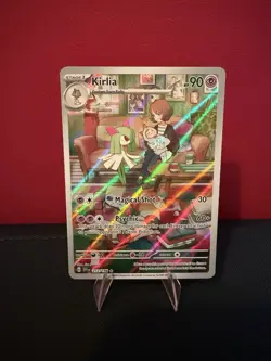 Pokemon TCG Kirlia SV01 Scarlet & Violet 212/198 Illustration Rare Full Art Holo - Image 1
