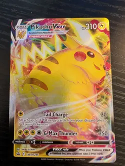 Pokemon Pikachu VMAX SWSH286 Holo Promo Sword & Shield Promo Pokemon A - Image 1