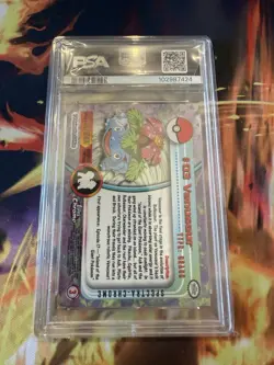 Pokemon Topps Chrome Venusaur Spectra 2000 PSA 10 Gem Mint - Image 2