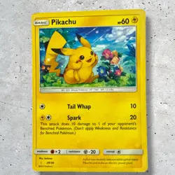 Pokemon TCG Pikachu Sun & Moon Trainer Kit (Alolan Raichu & Lycanroc) 29/30... - Image 1
