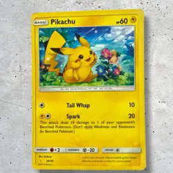 Pokemon TCG Pikachu Sun & Moon Trainer Kit (Alolan Raichu & Lycanroc) 29/30... - Image 2