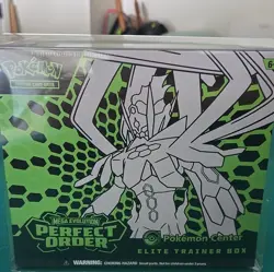 Pokemon Center Pokemon TCG Mega Evolution Perfect Order Elite Trainer Box - Image 1
