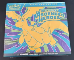 Pokemon Mega Evolutions Ascended Heroes Elite Trainer Box ETB (SEALED) - Image 1