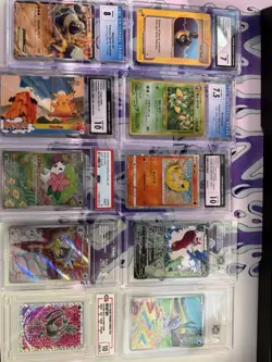 Pokemon Slab Lot Of 10 PSA/CGC/TAG/CG - Image 1