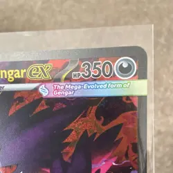Mega Gengar EX Full Art Holo Secret Rare 284/217 Me02 English HP 350 - Image 3