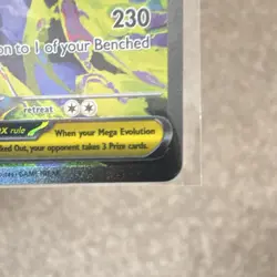 Mega Gengar EX Full Art Holo Secret Rare 284/217 Me02 English HP 350 - Image 5