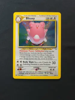2001 Pokemon Blissey Neo Revelation Holo Rare #2/64 NM-LP - Image 1