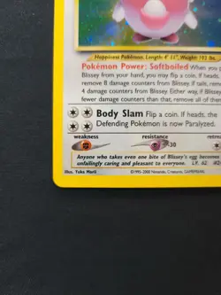 2001 Pokemon Blissey Neo Revelation Holo Rare #2/64 NM-LP - Image 2