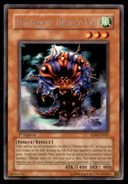 Yu Gi Oh! Ultimate Insect LV3 RDS EN007 Rise of Destiny 1st Edition Regular - Image 1