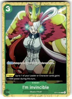 One Piece I'm invincible (ST11-005/13) Starter Deck 11 Uta NM - Image 1