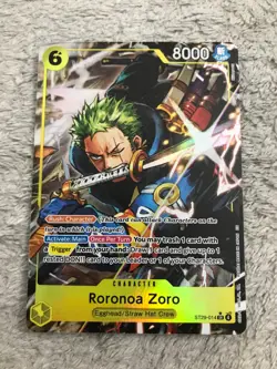 Roronoa Zoro (Full Art) ST29-014 Starter Deck 29: Egghead Foil English - Image 1
