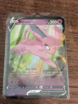 Espeon V SWSH201 SWSH: Sword & Shield Promo Cards Holo - Image 1