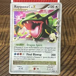 The Pokemon Company Rayquaza C LV.X DP47 Diamond & Pearl Holo Darkrai Card - Image 1