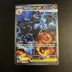 Pokemon Mega Charizard X EX 125/094 Phantasmal Flames SIR Mint Chase Card - Image 2