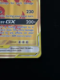 Pokemon TCG Reshiram & Charizard GX Jumbo Card SM247 NM Fast shipping - Image 3