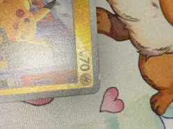 MULTIPLE HOLO SWIRLS Pikachu Reverse Cosmo Holo Paldean fates Promo Card - Image 3