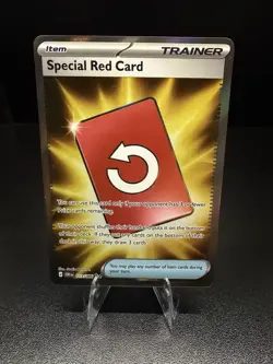 Special Red Card 113/086 - Mega Evolution: Chaos Rising - Pokemon TCG Ultra Rare - Image 1