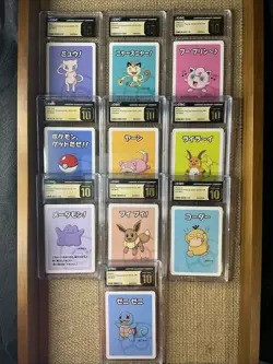 Old Maid Japanese Pokemon TCG CGC Pristine 10 Graded Card Lot - Image 1