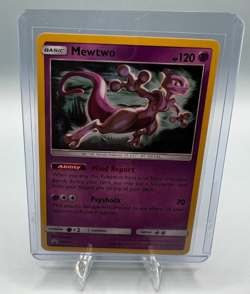 Mewtwo SM214 Black Star Promo Near Mint Sun And Moon Promo Card NM - Image 1