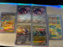 7 Japanese Mega Dream Pokemon cards - including Dragonite - Image 1