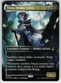 Teysa, Orzhov Scion (Anime Borderless) 441 Ravnica Remastered NM - Image 1