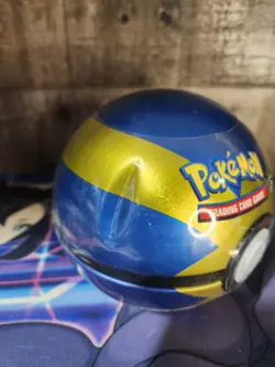 FACTORY SEALED Pokemon TCG Quick Ball Pokeball Tin J21 New - Image 3