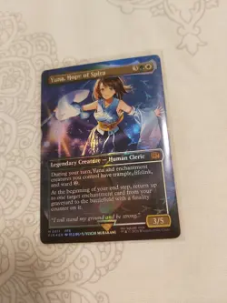 MTG Magic the Gathering Final Fantasy Yuna, Hope of Spira Chocobo Track Foil EN - Image 3