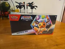 Pokemon TCG Prismatic Evolutions Surprise Box Case 6 Boxes Factory Sealed - Image 1