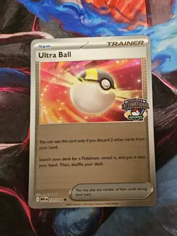 Ultra Ball 131/132 Mega Evolution NAIC 2026 Competitor Pokemon TCG Promo Card - Image 1