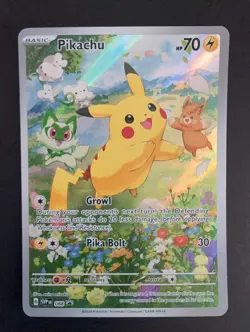 Pikachu SVP 088 S&V Paldea Adventure Chest Promo Pokemon TCG - Image 1