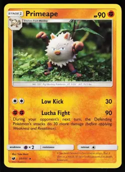 Primeape 51 111 R Crimson Invasion Pokemon Lightly Played - Image 1