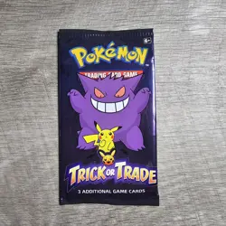Pokemon Halloween Trick or Trade Sealed Booster Pack Set of 2 Packs - Image 3