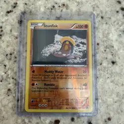 Stunfisk 83/113 Legendary Treasures Uncommon,Reverse Holo Pokemon TCG - Image 1