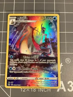 Milotic Water Arrow Mellow Wave TG02 TG30 2022 Pokemon Full Art Holo - Image 1