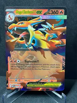 Mega Charizard Y ex 030 Holo Promo Mega Evolution Promo Pokemon Holo Near Mint - Image 1