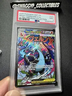 ◓Mega Charizard X ex Mega Evolution UPC - Pokemon Black Star Promo PSA 9◓ - Image 3