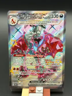 Pokemon TCG Promo Charizard EX #74 Scarlet and Violet Black Star Promo - Image 1