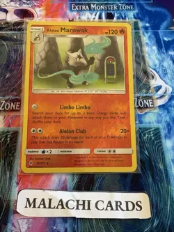 Pokemon x1 Alolan Marowak - Forbidden Light (Reverse Holo 12/131) (Light Play!) - Image 1