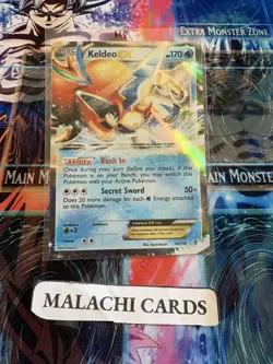 Pokemon x1 Keldeo EX - Boundaries Crossed (Ultra Rare 49/149) (Heavy Play!) - Image 1