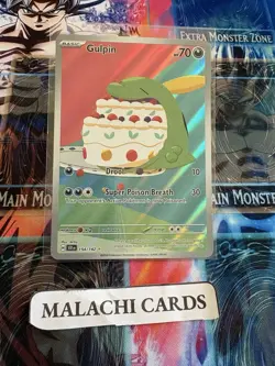 Pokemon x1 Gulpin - Stellar Crown (Illustration Rare 154/142 Near Mint!) - Image 1