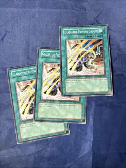 Yugioh- 3X Gladiator Proving Ground - Common - 1st Edition - PTDN-EN061 - LP - Image 1