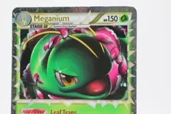 Pokemon Meganium (Prime) HGSS08 HeartGold SoulSilver Holo Rare Vintage 2010 TCG - Image 2
