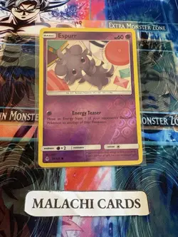 Pokemon x1 Espurr - SM - Forbidden Light (Reverse Holo 44/131) (Heavy Play!) - Image 1