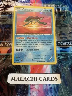 Pokemon x1 Suicune - 30/122 (Cosmos Holo Rare ) (Heavy Play!) - Image 1