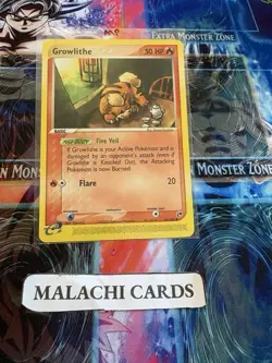 Pokemon x1 Growlithe - Sandstorm (Common 65/100) (Moderate Play!) - Image 1