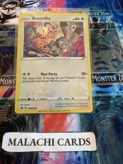 Pokemon x1 Bunnelby - SWSH082 (Promo Holo Rare) (Near Mint!) - Image 1
