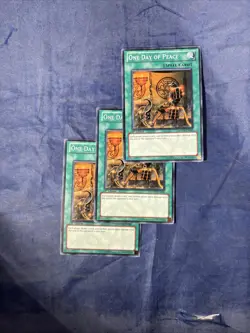 YUGIOH ONE DAY OF PEACE PHSW-EN060 1ST COMMON X3 (LP) - Image 1